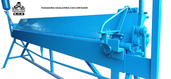 PLEGADORA HOJALATERIA 3,02 MTS CON CORTADOR INTEGRADO - Imagen 4