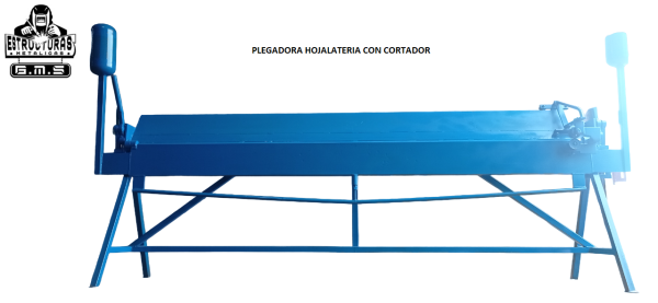 PLEGADORA HOJALATERIA 3,02 MTS CON CORTADOR INTEGRADO - Imagen 5